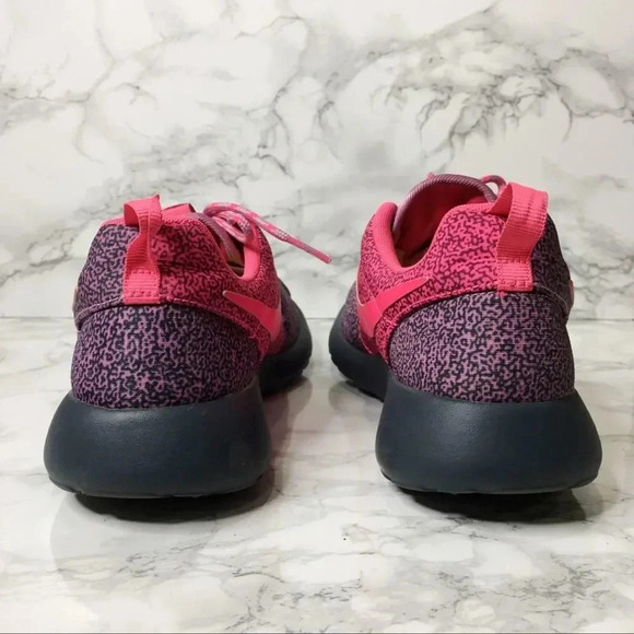 Nike Pink‎ Purple Speckled Roshe Sneakers - Picture 4 of 6